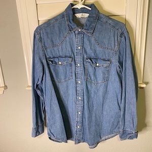 Denim long sleeve